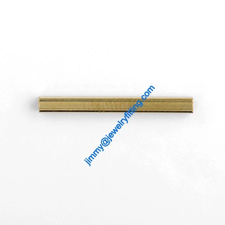 

Jewelry findings Brass metal spacer tube beads 2.5mm diameter 0.2mm wall thickness round tube