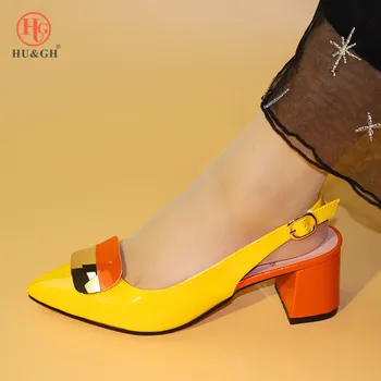 

Yellow Wedding African Without Bag Matching Set Novelty Italian Shoes Nigerian Shoes Possible With Evening Bag Good Quality