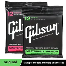 Струны для акустической гитары Phoshor бронзовые Струны для гитарных частей музыкальный инструмент 6 струн гитара акустическая 010 011 012