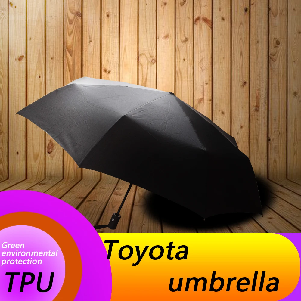 

for Toyota automobile automatic folding umbrella Toyota logo printing pattern sunshine automobile accessories