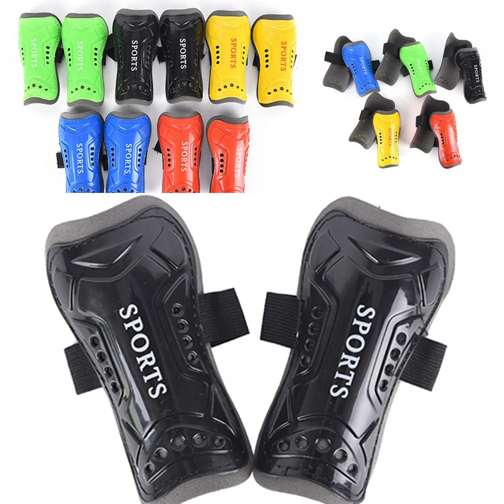 

2019 New Soft Football Shin Leg Protector Soccer Shin Guard Light Pads for Adult Teenage Hot Soccer Guards Sports