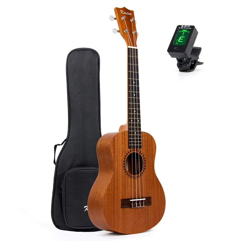 Kmise Tenor Ukulele 26 inch 18 Frets Sapele Ukelele Uke 4 String Hawaii Guitar with Gig Bag Tuner 21 inch ukulele heat shaped sound hole suitable for beginners hawaii four string guitar ukelele bag tuner finger trainer
