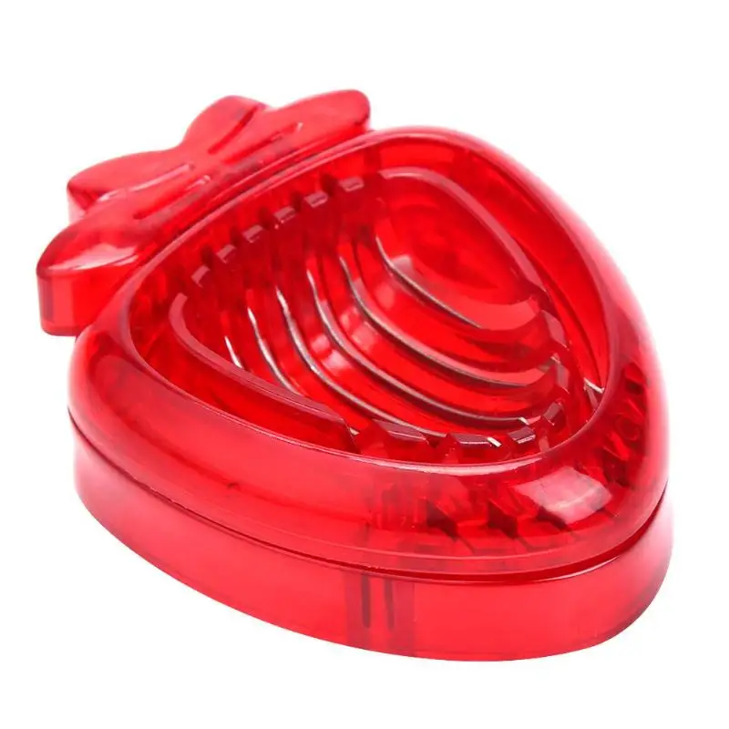 Strawberry Slicer Corer Stainless Steel Strawberry Huller Leaf Stem Remover Strawberry Cutter Blade Fruit Tools Kitchen Gadgets