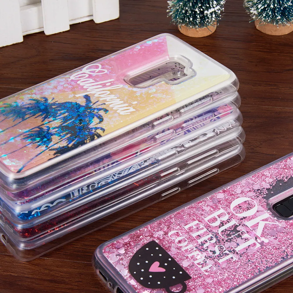 Glitter quicksand phone case for huawei honor 6a 6c pro 7x 8 9 Dynamic quicksand TPU back case for honor 8 9  lite cover women  1 (4)