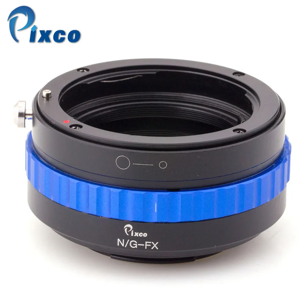 

Pixco N(G)-FX PRO Lens Adapter Suit For Nikon G Lens to Suit for Fujifilm X Camera(Blue)