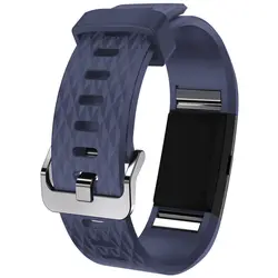 Новое поступление спортивный силиконовый браслет большой Размеры силиконовый ремешок ремень спортивные часы Браслет для Fitbit заряд 2