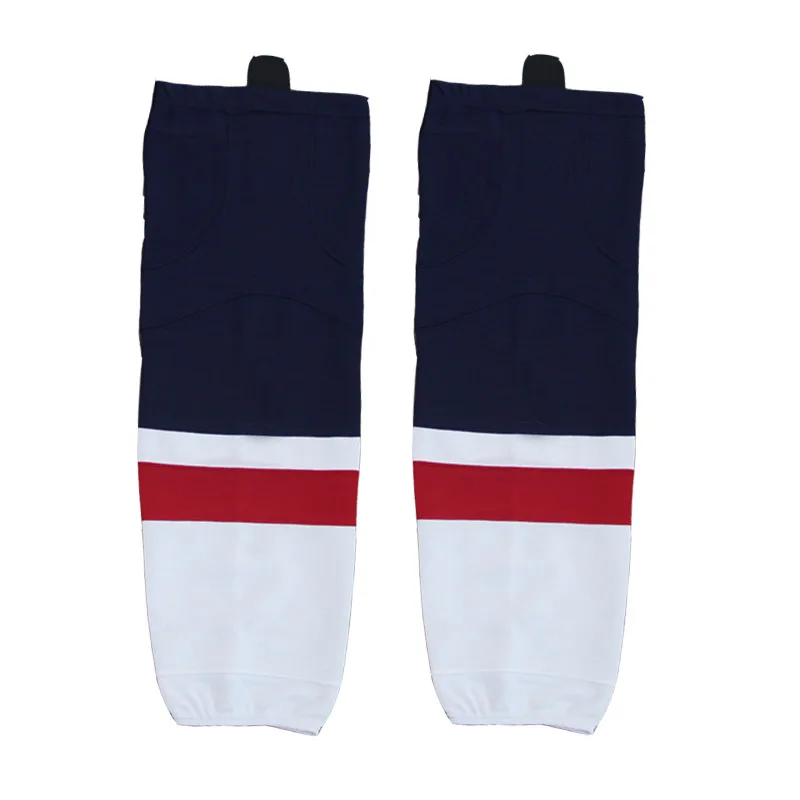 COLDINDOOR 100 Polyester USA Ice Hockey Socks Cheap Shin Guards For