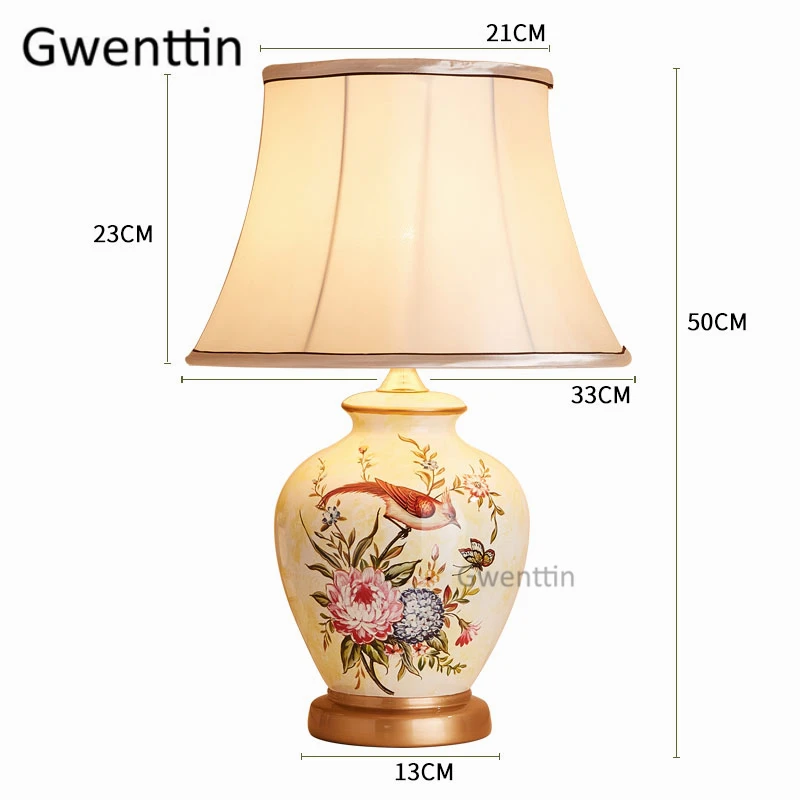 Modern Ceramic Table Lamps Nordic Fabric Led Stand Desk Light Fixtures for Bedroom Bedside Lamp Home Loft Decor Luminaire E27 Modern Ceramic Table Lamps Nordic Fabric Led Stand Desk Light Fixtures for Bedroom Bedside Lamp Home Loft Decor Luminaire E27
