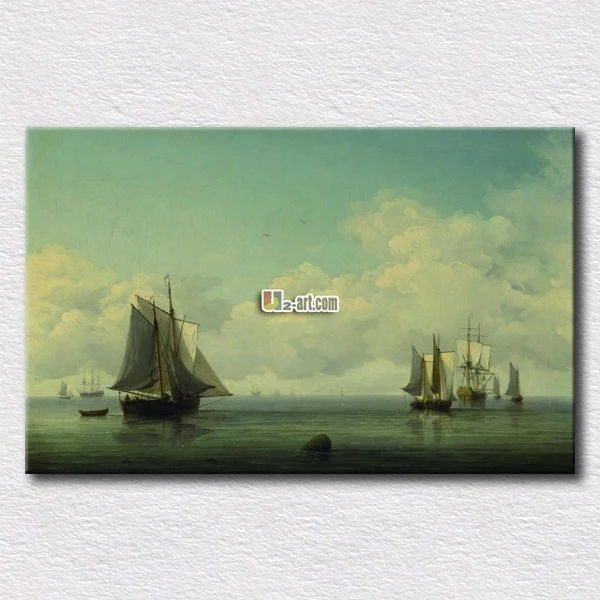 

Dream world blue sea oil painting home decoration arts canvas large cheap wall pictures gift for friends