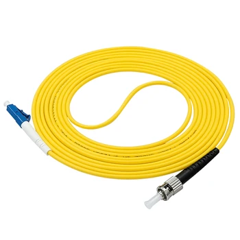 

10pcs/bag ST/UPC-LCUPC Simplex mode fiber optic patch cord FTTH 3.0mm Fiber optic jumper