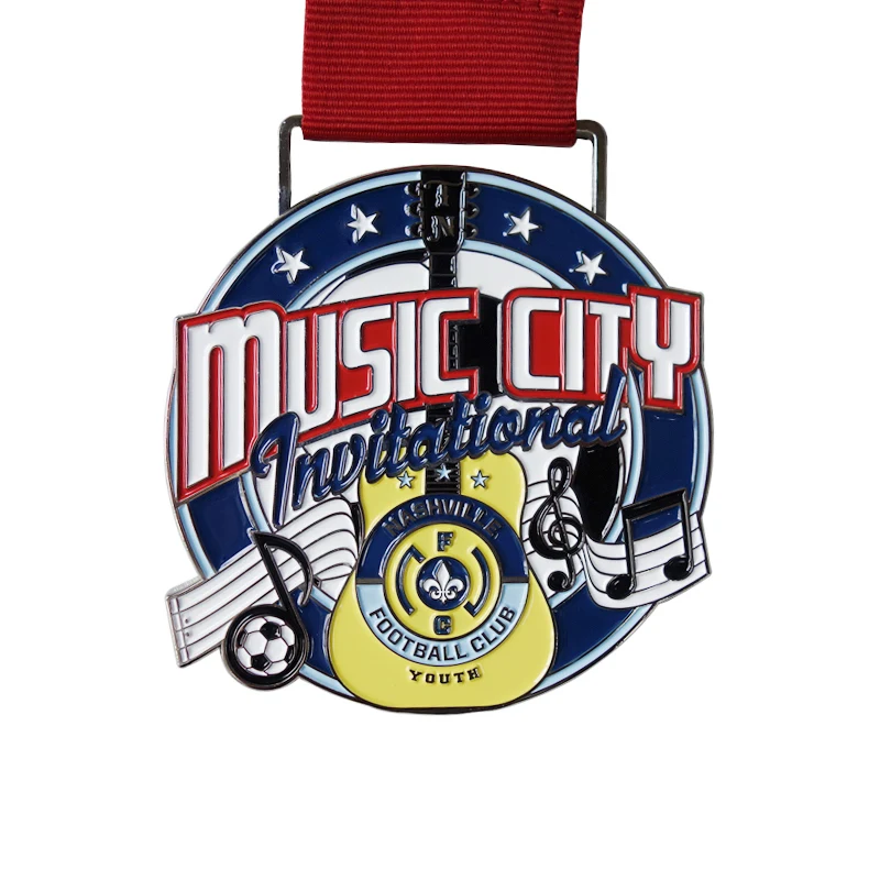 

Custom 2D Music Design Promotional Souvenir Medal