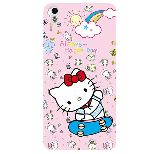 Чехол для HTC Desire 816 816G с двумя Sim картами чехол цветочным рисунком растений