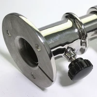 סירה ימית Deck דגל הקוטב & Socket Base 30" / 760mm 316 סירה ימית נירוסטה לדיג Flatable קיאק קאנו סירה יאכטה אביזרים (3)