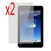 2x Очистить Фильмы+ 2x одежда, ЖК-дисплей Tranparent Экран протектор Защитная пленка щитки для Asus Memo Pad HD7 ME173 HD 7 ME173X