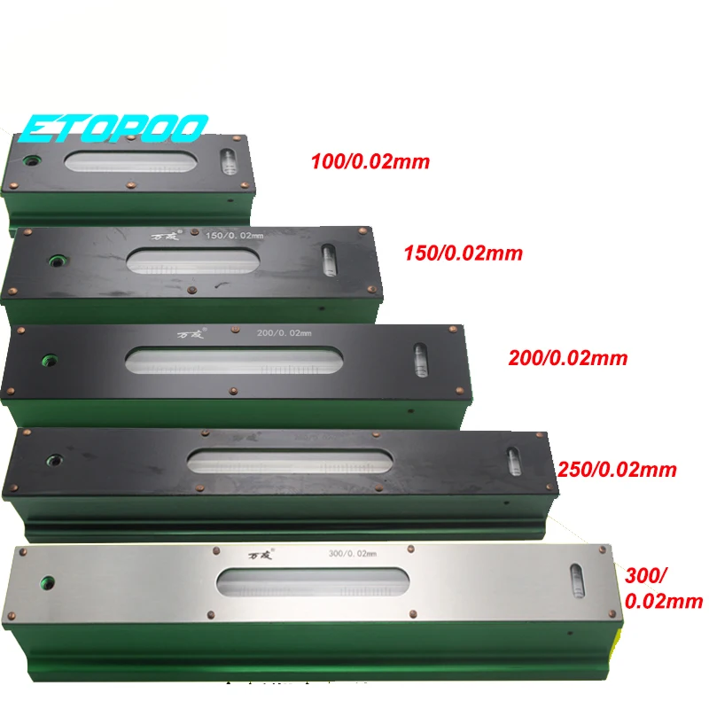 

High precision Accuracy 0.02mm 100/150/200/250/300mm Industry Mechanical Bar Level Instrument Measuring Tool bar level meter