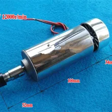 400 Вт ER11 DC щеточный Шпиндельный двигатель воздушного охлаждения 3000-12000 об/мин DC12-48V DIY ЧПУ ГРАВИРОВКА СВЕРЛЕНИЕ