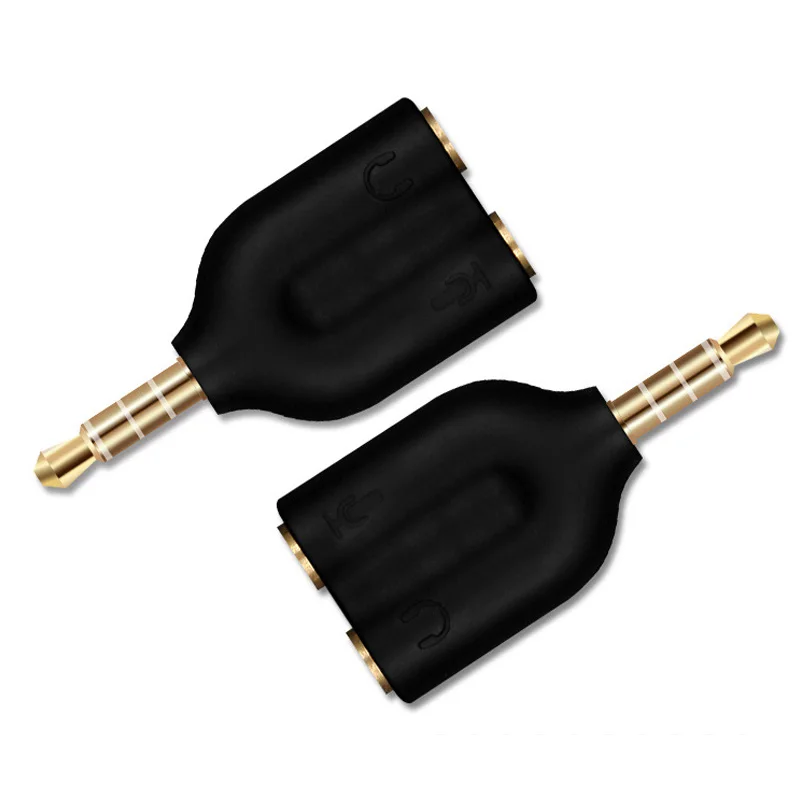 Wholesale Dropshipping 100Pcs 3.5mm Jack Audio Cable Adapter Headphone