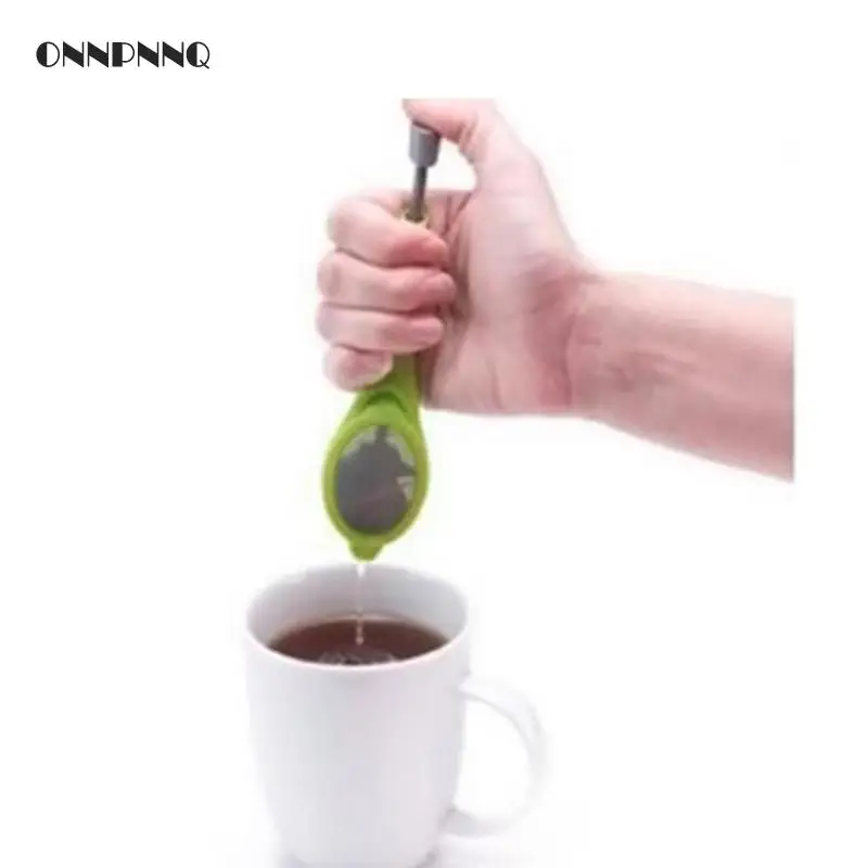 1pcs Creative Healthy Stir Pressed Total Tea Infuser Tea Strainer