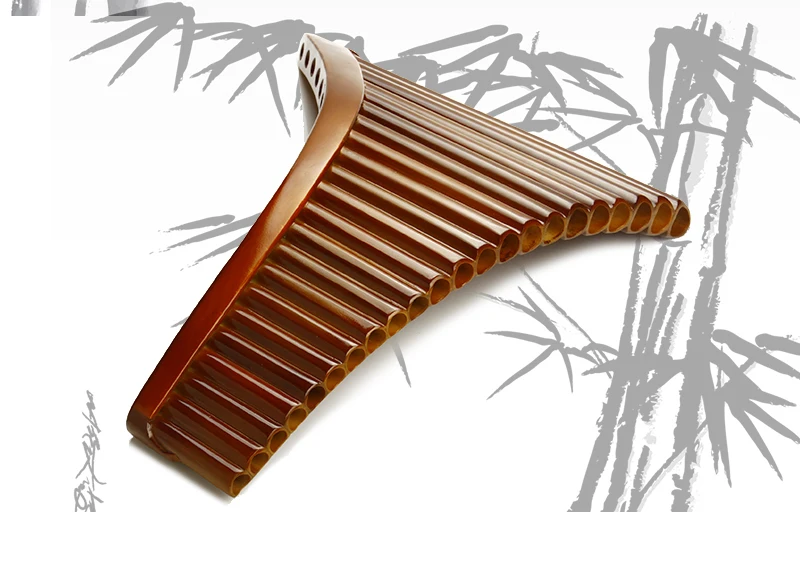 22 трубы Pan флейта G ключ высокое качество Pan трубы духовой инструмент Китайский традиционный музыкальный инструмент Bamboo Pan флейта