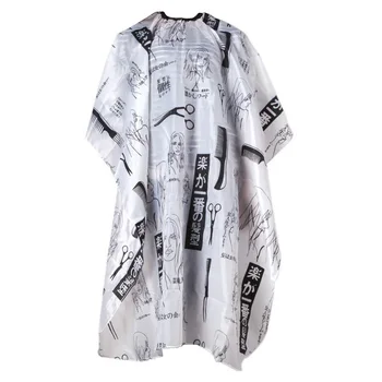 

YOST-Hair Salon Cape Haircut Barber Gown Hairdressing Apron Hairdressing Supplies Black+White