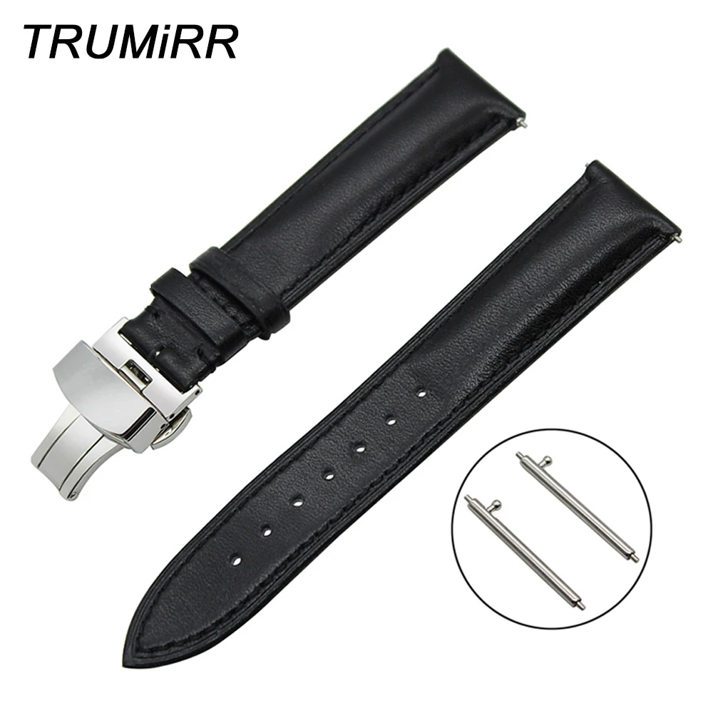 Ремешок для часов Tissot T035 PRC 200 T055 T097 натуральная кожа быстросъемный браслет с
