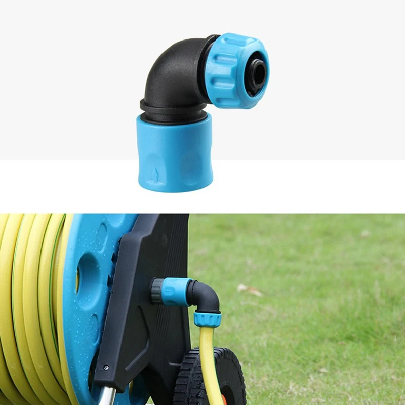 1 шт. 1/"(12,5 мм) ABS соединитель для садовой воды мягкая водопроводная труба колено соединение для крана садовый оросительный шланг катушка Быстрые соединители