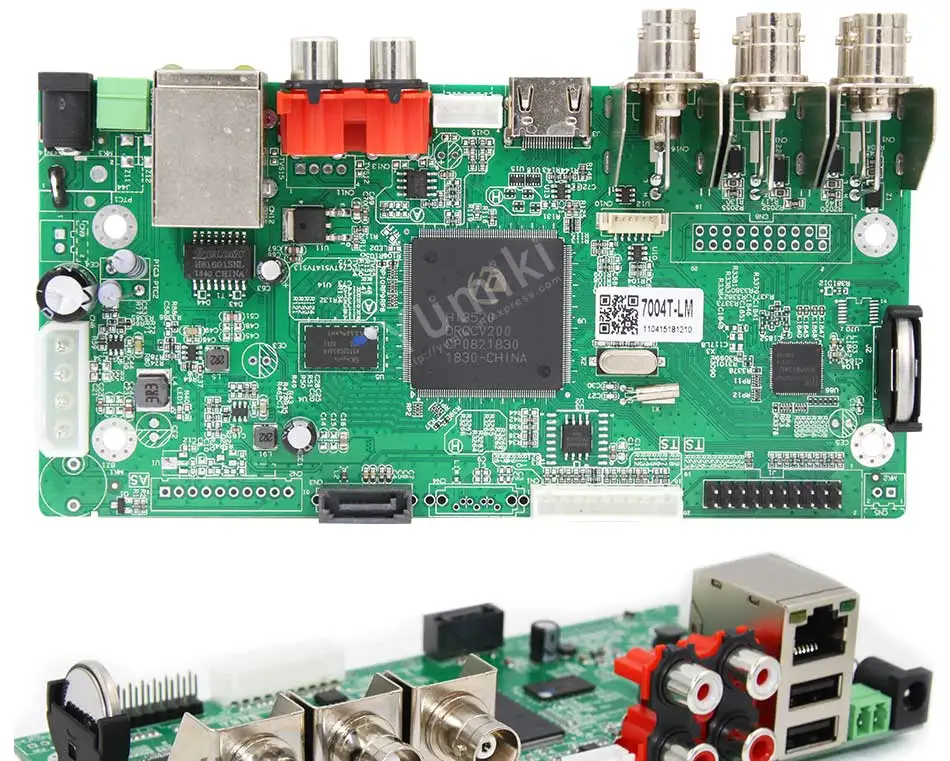 Placa para Analógico 5 em 1 Dvr Vigilância Segurança Cctv Gravador 1080n Híbrido Cvi Tvi ip 4ch - 8ch 16ch Ahd Mod. 90050 7 4?xqy_01