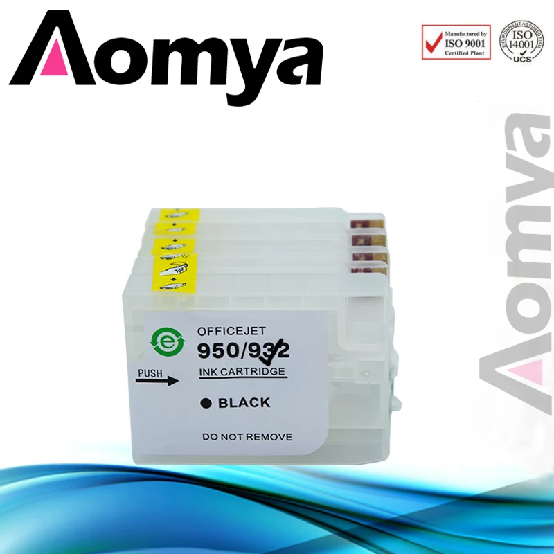 Aomya 1 компл. 932 933 для hp 933XL сменный чернильный картридж Officejet 6100 6600 6700 7110 7610 7612