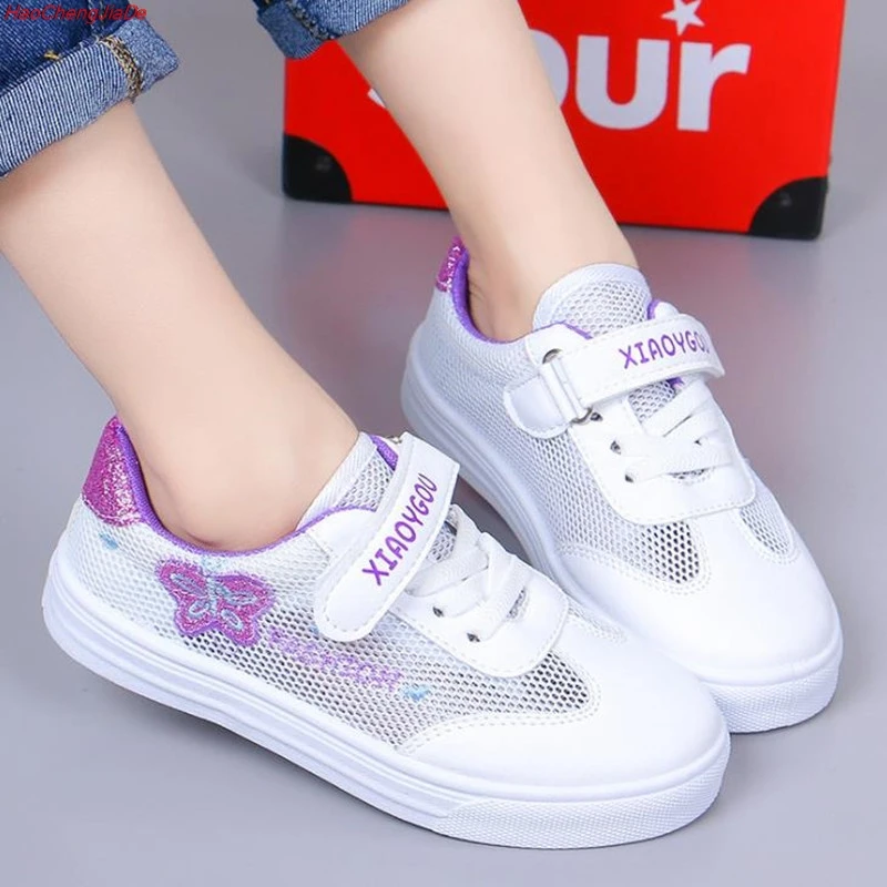 

Hot Sale Fashion Children Shoes Casual Net Breathable Shoes For Girls Boys Tennis Kids Flat Comfortable Shoes Baby sneakers