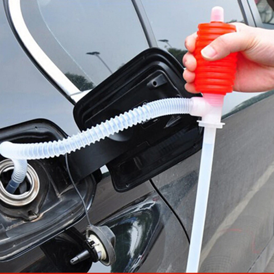 

Good selling Stylish Hand Manual Gas Oil Water Liquid Transfer Pump Siphon Hose for Car