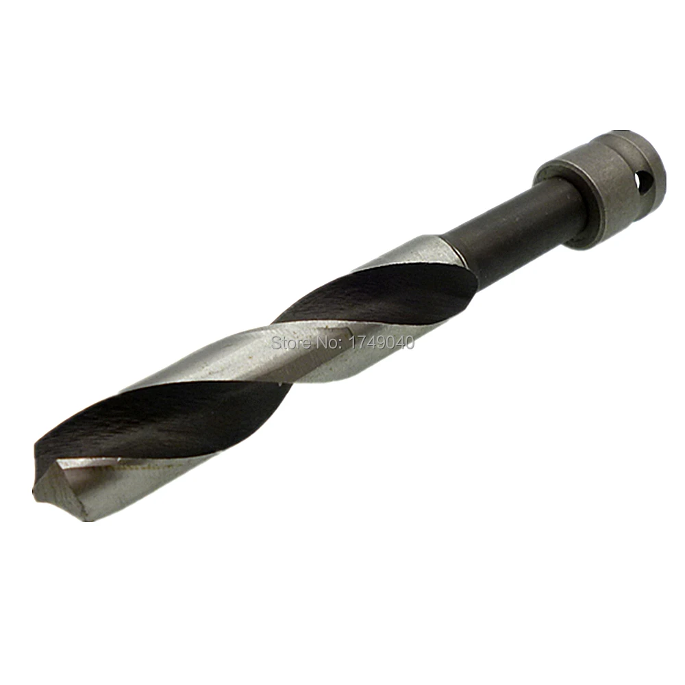 HSS Twist Drill Bits Reduced Shank Drills Metric Drill Bits Blade Diameter 18mm High Carbon Steel 1/2