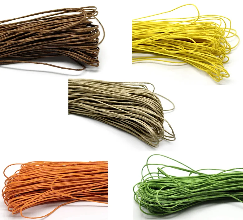 

Doreen Box Lovely 400M Mixed Waxed Cotton Cord 1mm for Bracelet/ Necklace (B19332)