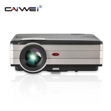 CAIWEI Digital LED Projector Home Theater Beamer LCD Projector Support HD 1080P Proyector Multimedia TV Game