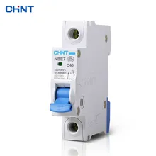 

CHNT Miniature Circuit Breaker Household Type C Air Switch Moulded Case Circuit Breaker 1P 40A