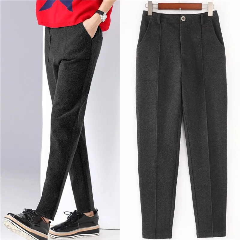 wool harem pants