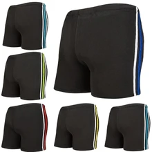 Для Мужчин's быстросохнущая плюс плавательный Мужские Шорты для купания быстросохнущая трусы-боксеры Sunga трусы Для мужчин Гонки Купальники Пляж бортовые полоски шорты
