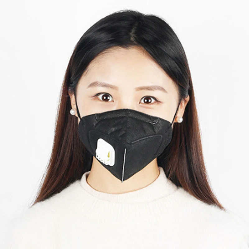 3 шт./партия KN95 Пылезащитная маска PM 2,5 противопротивотуманные маски против гриппа дыхательный клапан для взрослых безопасный сажевый респиратор
