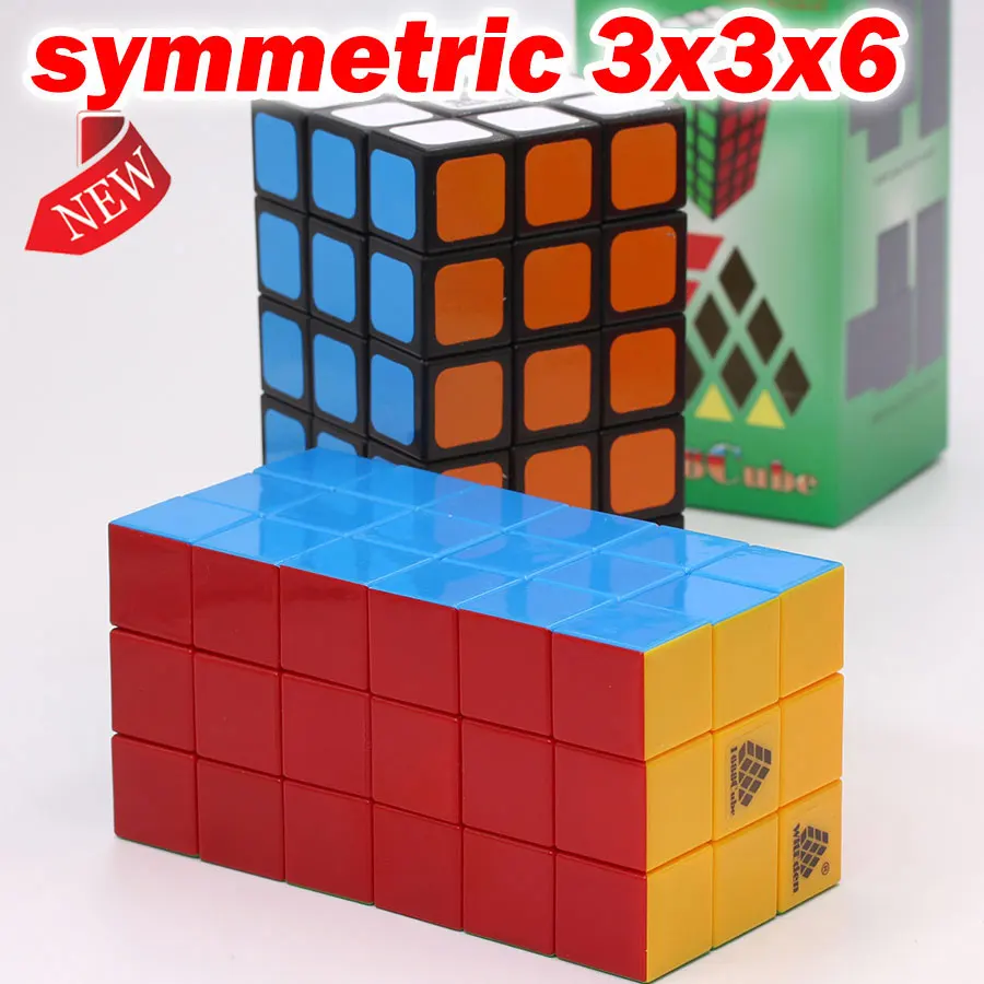 

Puzzle Magic Cube WitEden 1688Cube symmetric meristic 3x3x6 336 cuboid cube professional educational twist logic game toys gift