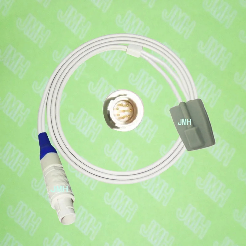 Совместим с 8 контактным монитором пульсоксиметра XD30 Premedic/Metrax Trimedic