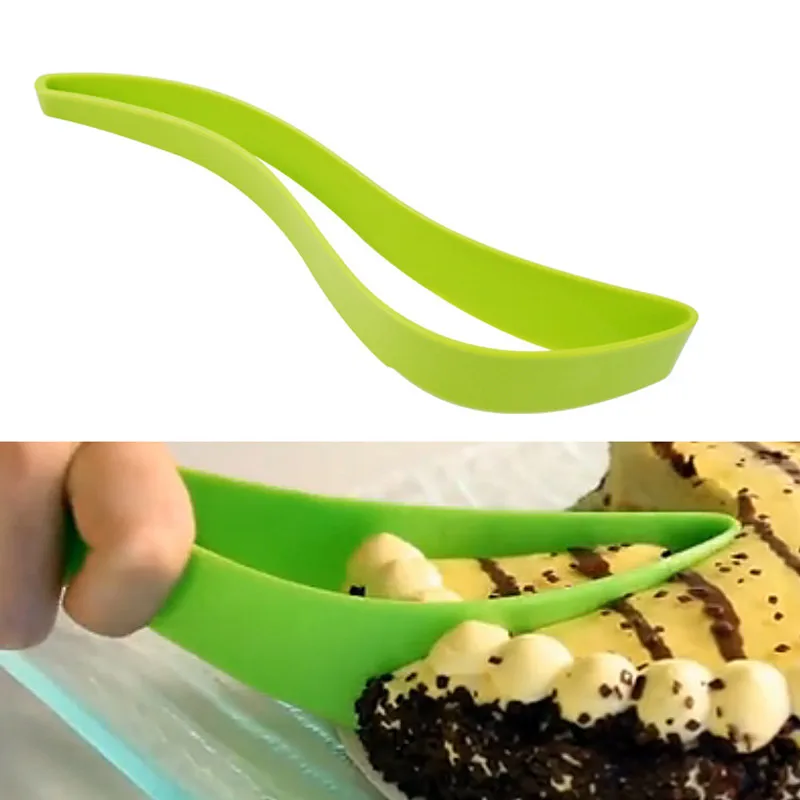 

1PC Gift Pie Slicer Sheet Guide Cutter Server Bread Slice Knife Kitchen Gadget kitchen accessories cooking tools 53015