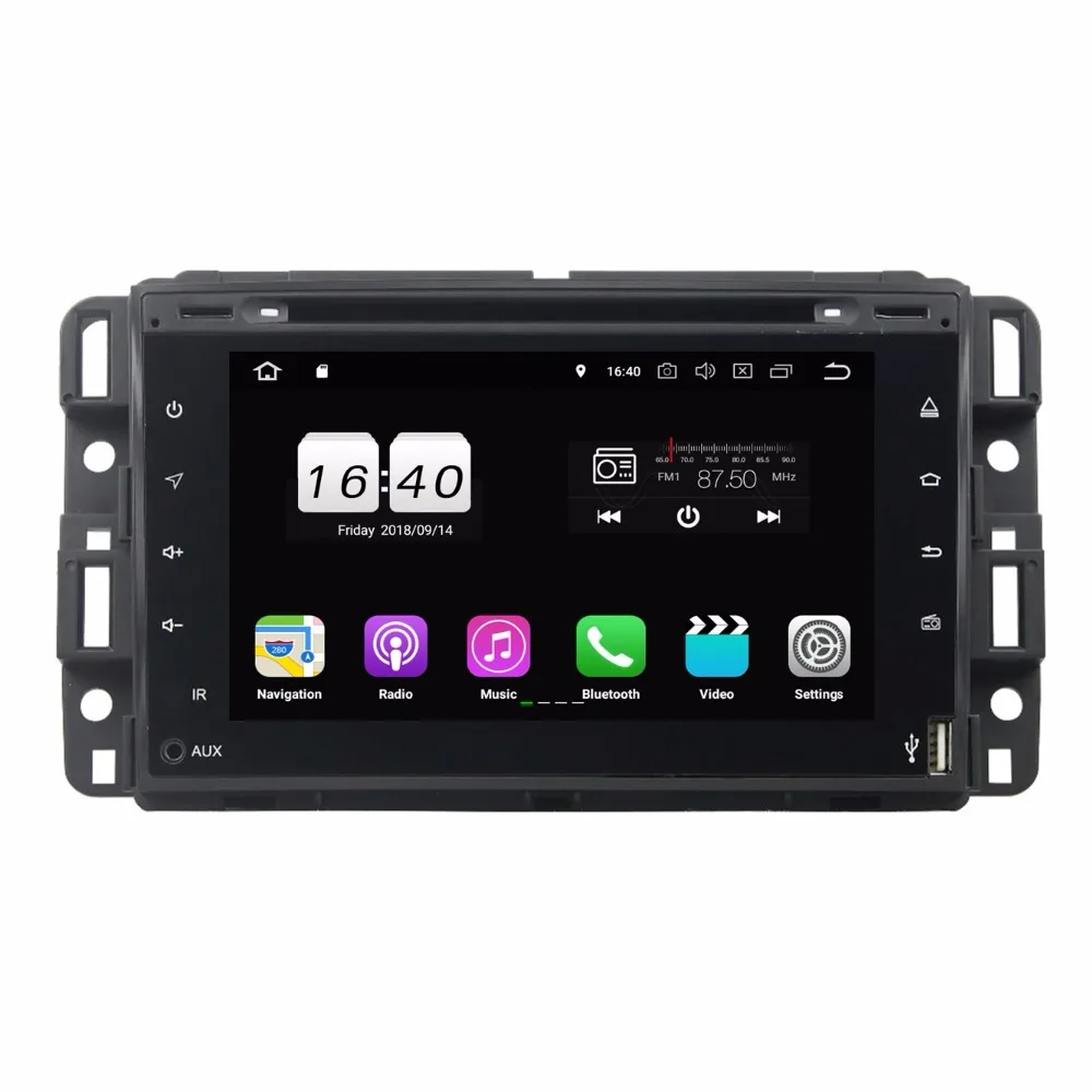 Flash Deal 1024*600 HD 7" Android 8.1 Car Radio GPS DVD Multimedia Head Unit for GMC Yukon Tahoe With 2GB RAM Bluetooth WIFI Mirror-link 0