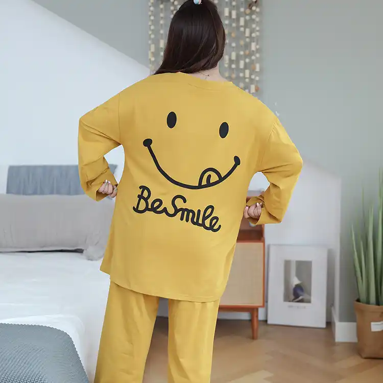 smiley face pyjamas