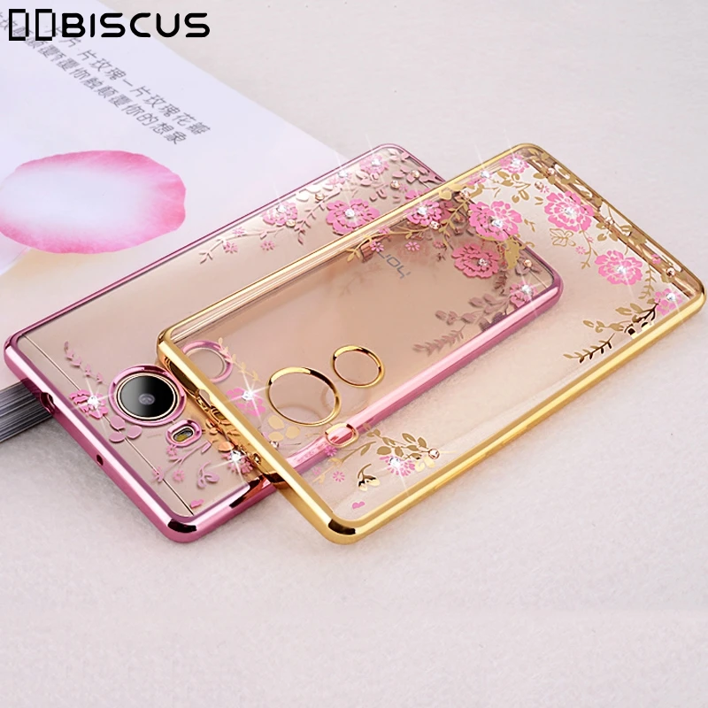 

For Huawei Nova Smart Honor 6C DIG-L01 DIG-L21 DIG-L21HN 5.0" Case Luxury Plating Glitter Crystal TPU Silicone Soft Phone Cover