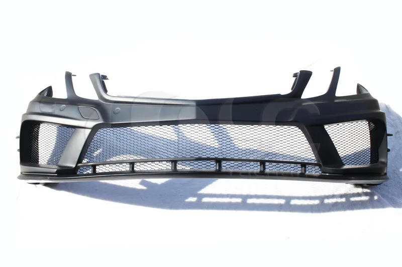 2010-2013 Mercedes Benz C207 W207 E Class Coupe Prior Design Style Front Bumper FRP (1)