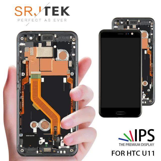 Оригинал 5,5 ''2560x1440 супер ЖК-дисплей Дисплей для htc U11 ЖК-дисплей Сенсорный экран планшета для htc U11 сменные детали для ЖК-экрана