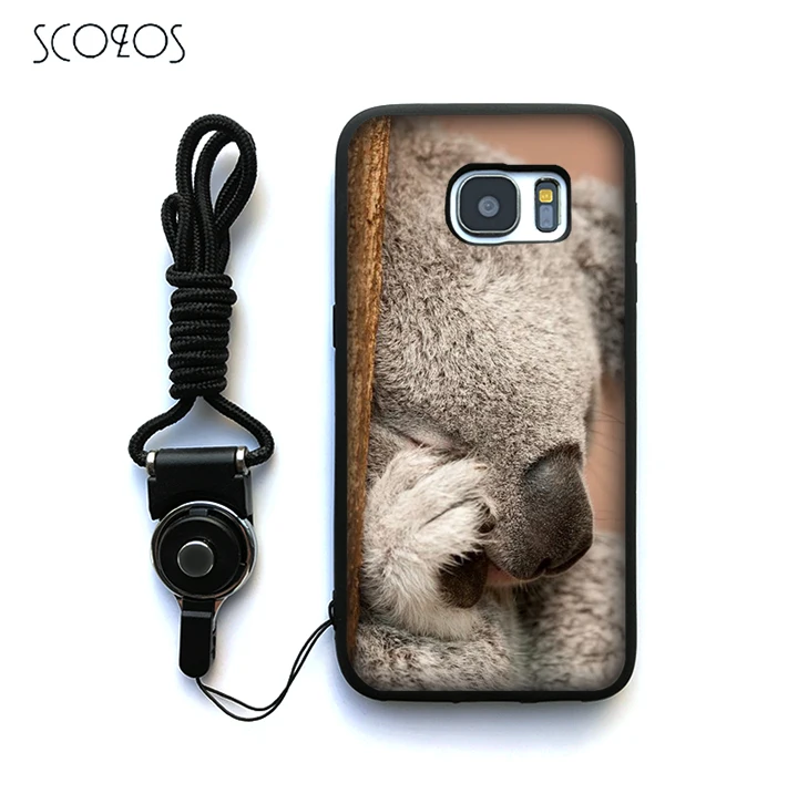SCOZOS koala bear 6 Silicone Phone Case Cover For Samsung