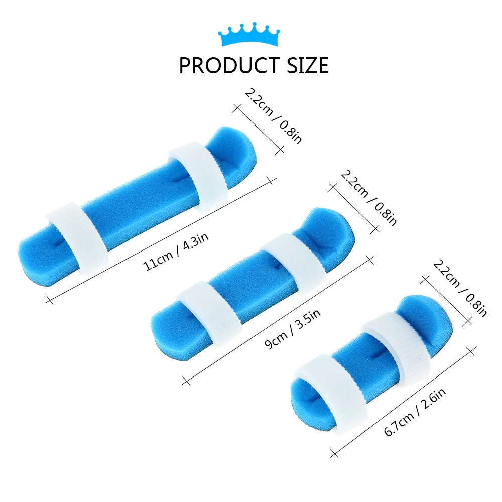 Триггер палец шина алюминиевая пена Поддержка Brace пальцевые шины для молотка палец/растяжение/перелом/облегчение боли/палец костяшки