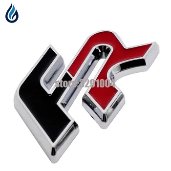 

Car Body Emblem Badge Trunk Vehicle Decal Letter FR Sticker For Seat Leon Fr Altea Ibiza Toledo Cordoba Alhambra Arona Ateca