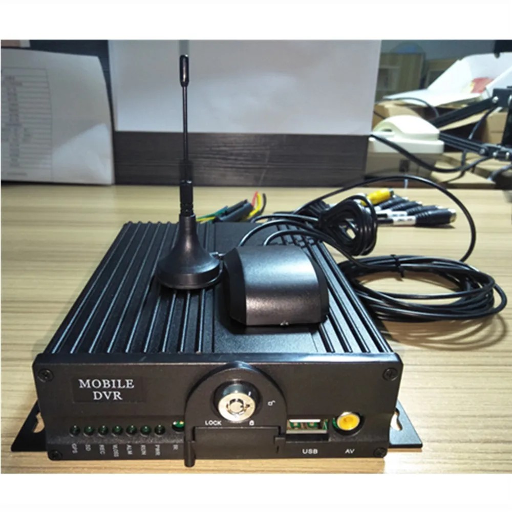  LSZ 1080P WIFI 4G car video recorder dual SD card 4-channel AHD video surveillance host MDVR source