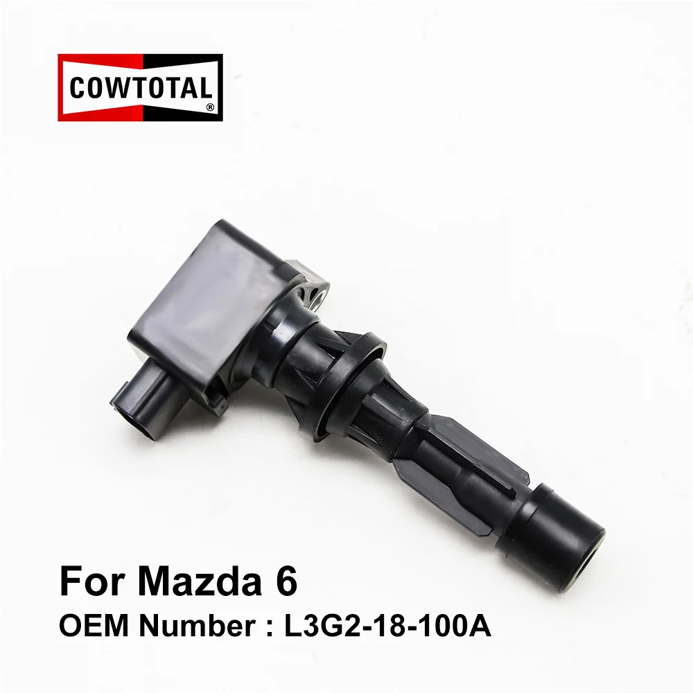 COWTOTAL Ignition Coil for Mazda 6 / MPS Engine Code LF L5-VE L3C1 2.0L 2.5L 3.0L OEM L3G2-18-100A ( Pack of 4 ) | Автомобили и